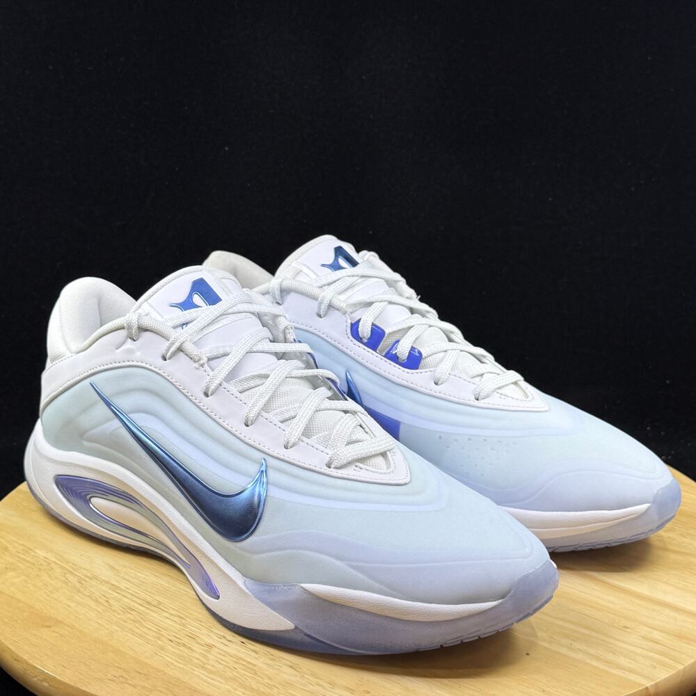 Nike Aja Wilson Football Grey/Sapphire NBY FZ8605 104 Women’s 13/ Men 11.5 - Picture 4 of 10